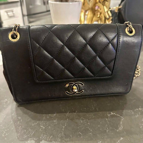 Chanel Black Quilted Leather Shoulder Bag - Picture 1 of 6